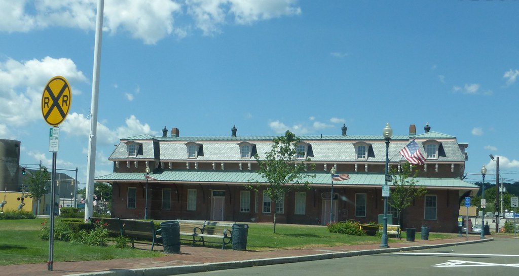 Amtrak Wallingford Station New Haven Railroad, 1871. Flickr