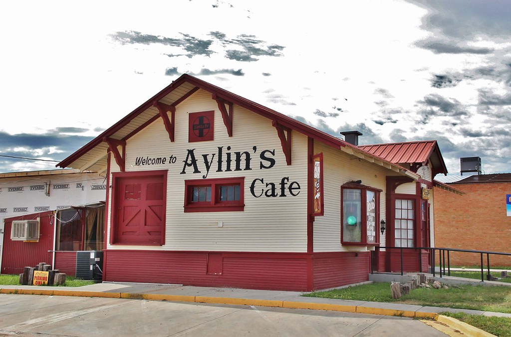 The Rolla Kansas ATSF Depot at Tulia Texas Roger Daniels Flickr