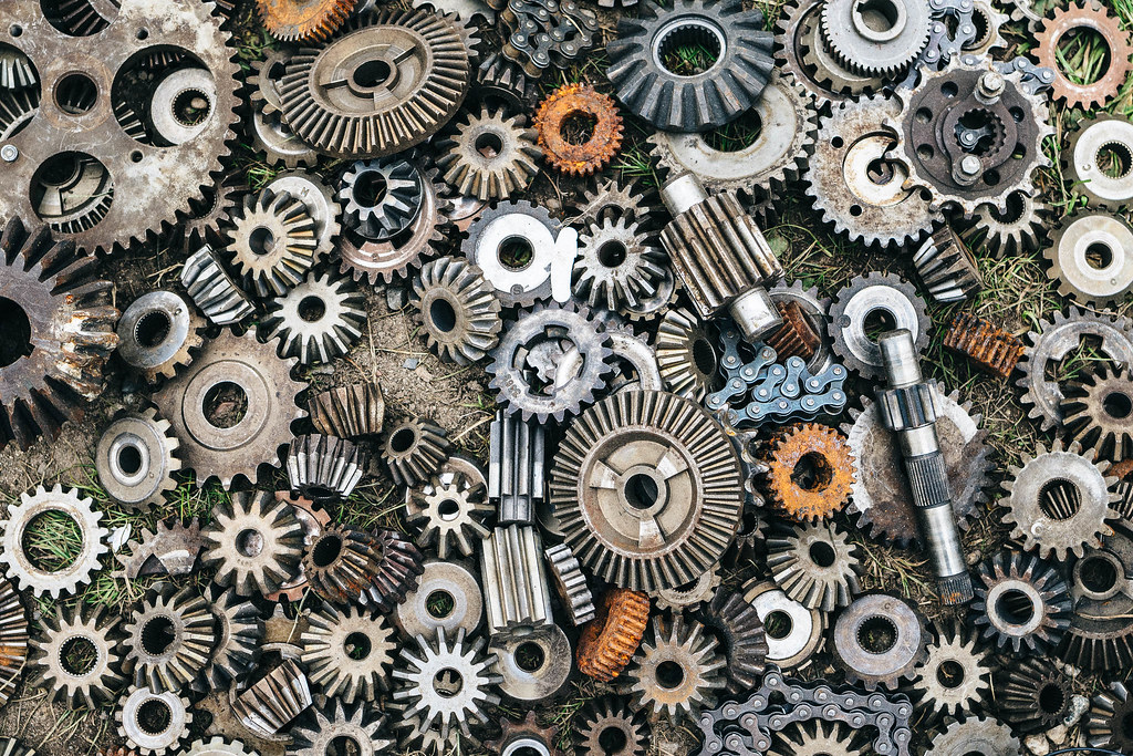 Cog in the wheel From the Brimfield Antique Show 2017 WickedVT Flickr