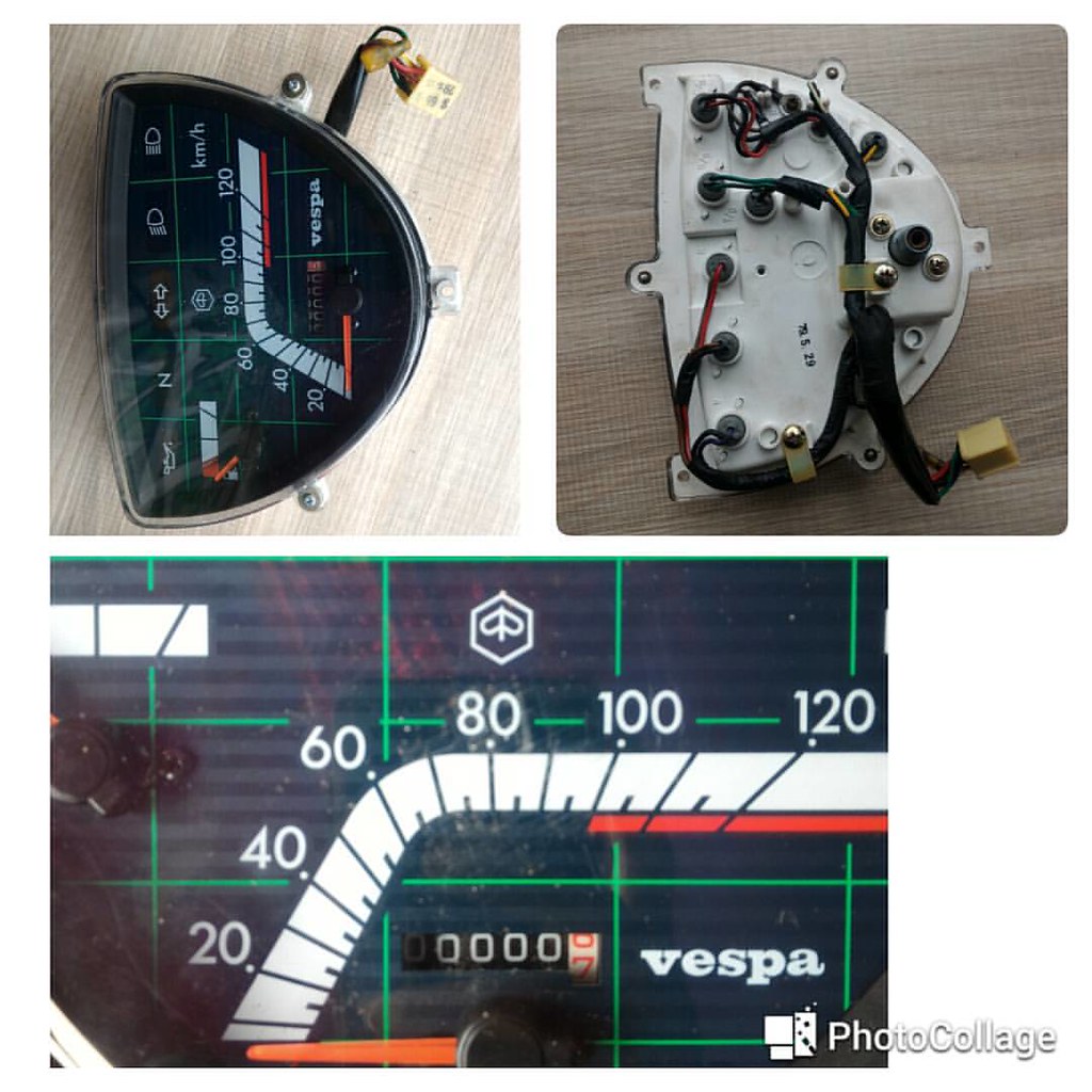 Speedometer vespa excel NOS DANMOTOR Wa 08161358594 Call/w… Flickr