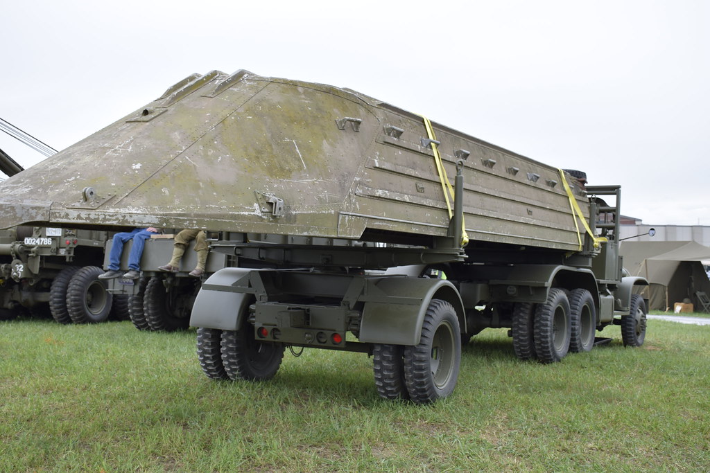 GMC CCKW353 ponton bolster truck US Army Heritage and Edu… Flickr