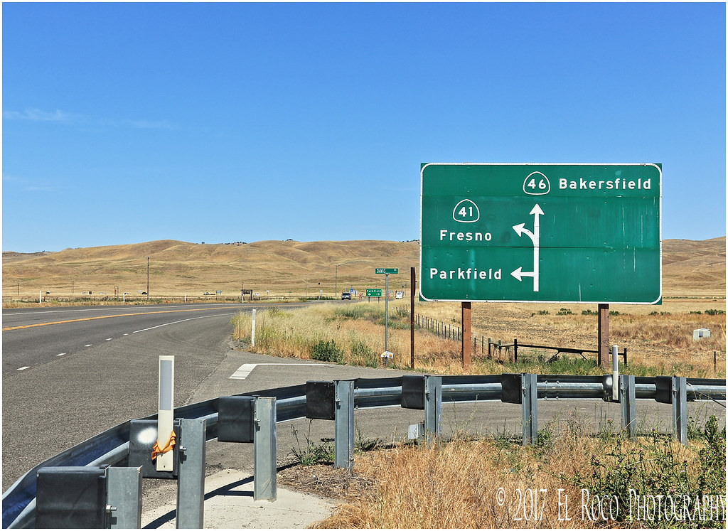 Highway 41 and 46 Junction Looking east down State Route 4… Flickr