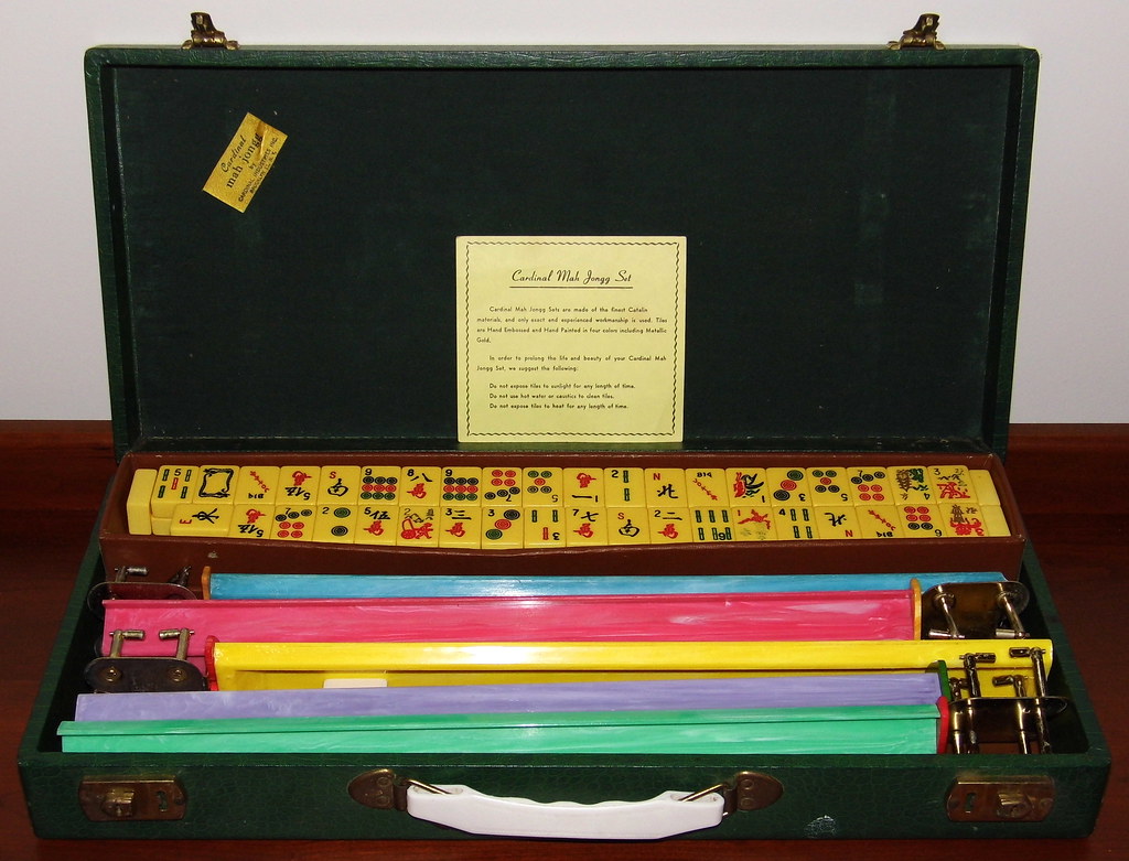 Vintage Cardinal Products (Brooklyn 11, New York) Mah Jong… Flickr