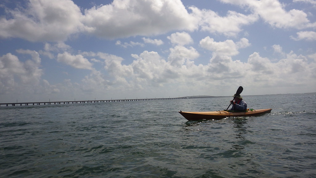 Kent paddles by the 7 Mile Bridge. Kent paddles by the 7 M… Flickr