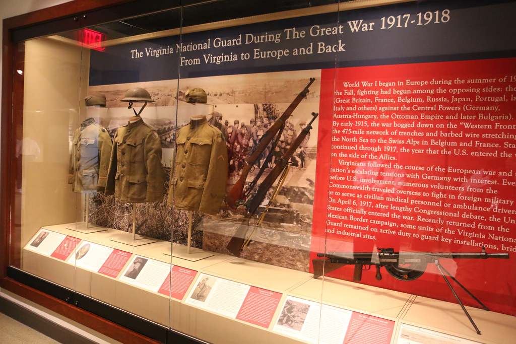 New exhibit highlights Va. Guard service in WWI A new exhi… Flickr
