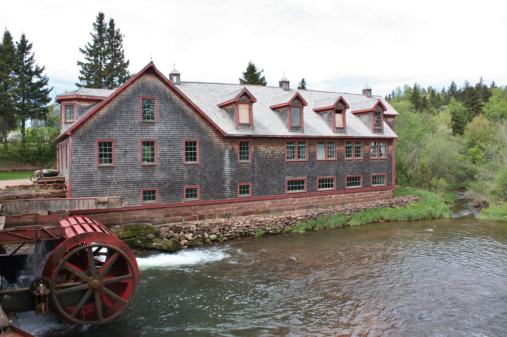 Hunter River, PEI The old grist mill in Hunter River, Prin… Flickr