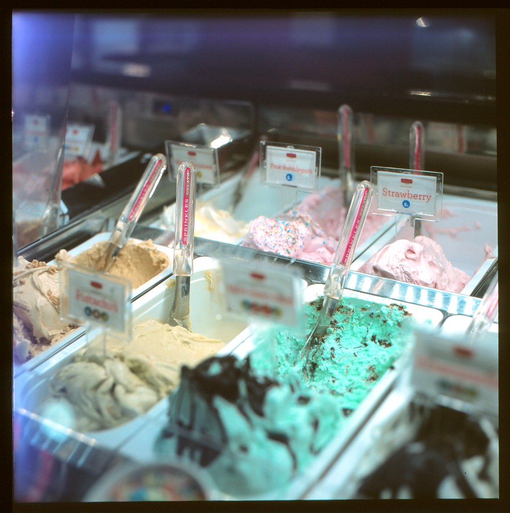 Paradice delicious ice cream display Carlos Lubina Flickr
