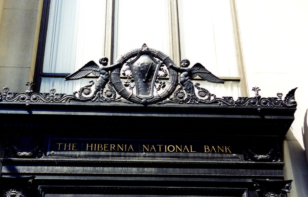 Hibernia National Bank Scan from print. Shane Stroud Flickr