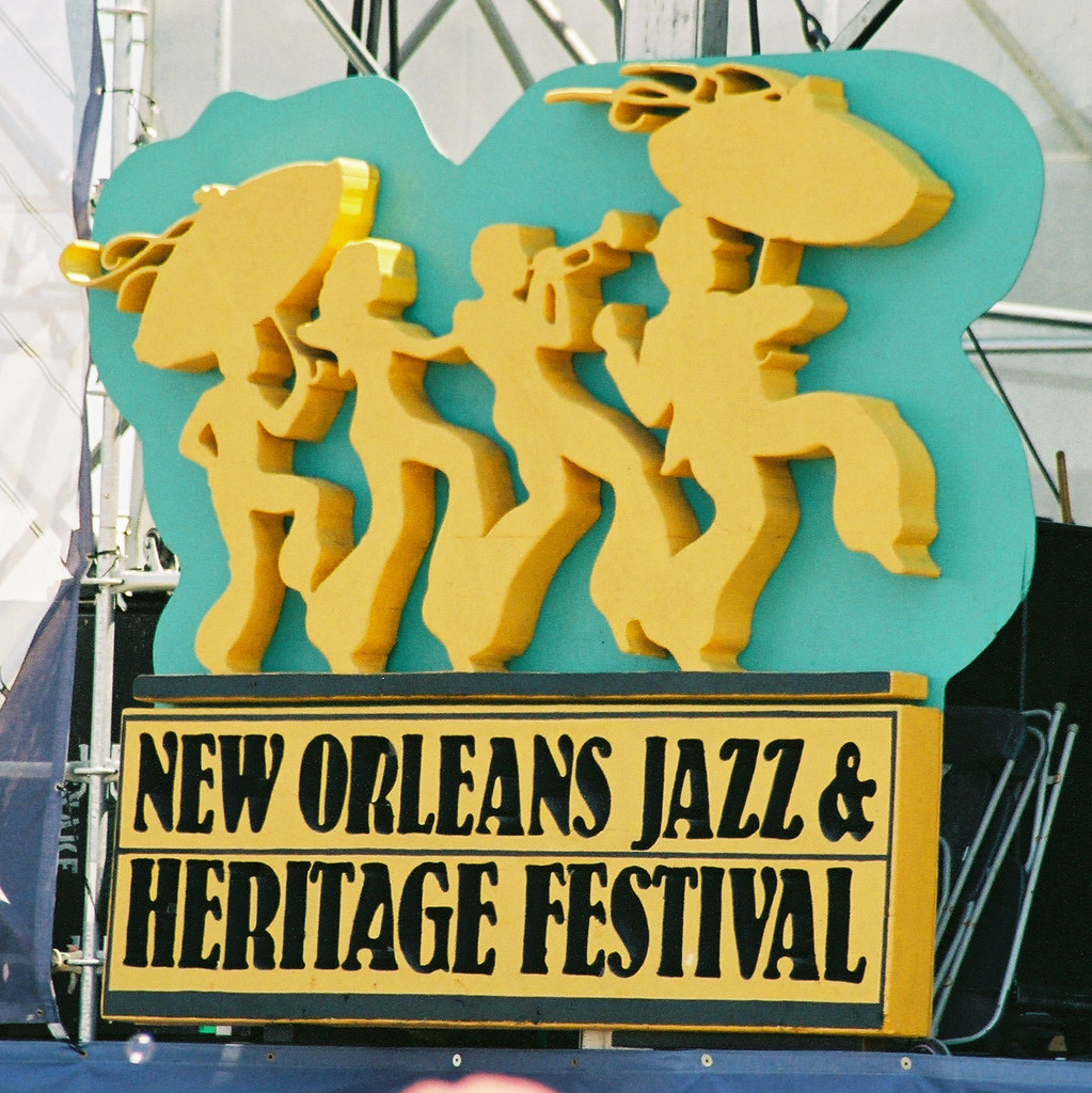 NOLA Jazz Fest Logo 2005 This was my first New Orleans Jaz… Flickr