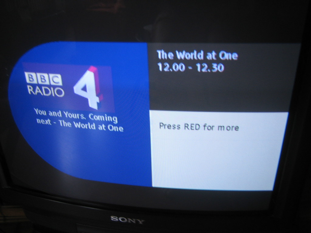 BBC Radio 4 The World at One. BBC Radio 4 The World at… Flickr