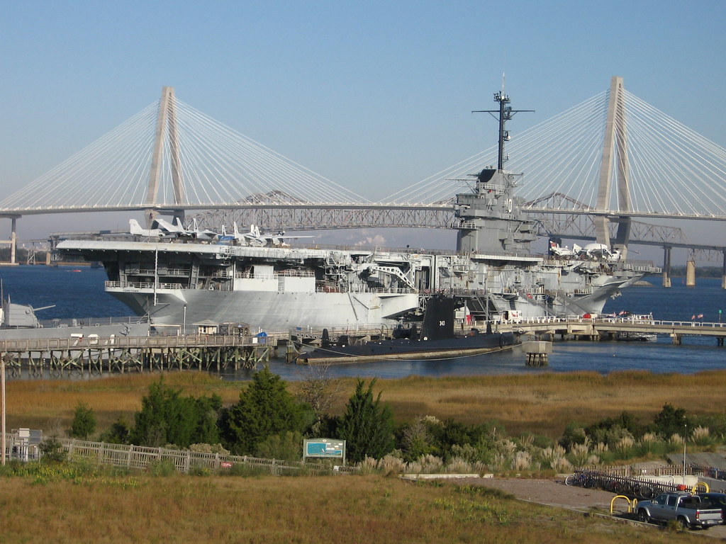 USS Yorktown Charleston SC A nice pic of the USS Yorktow… Flickr