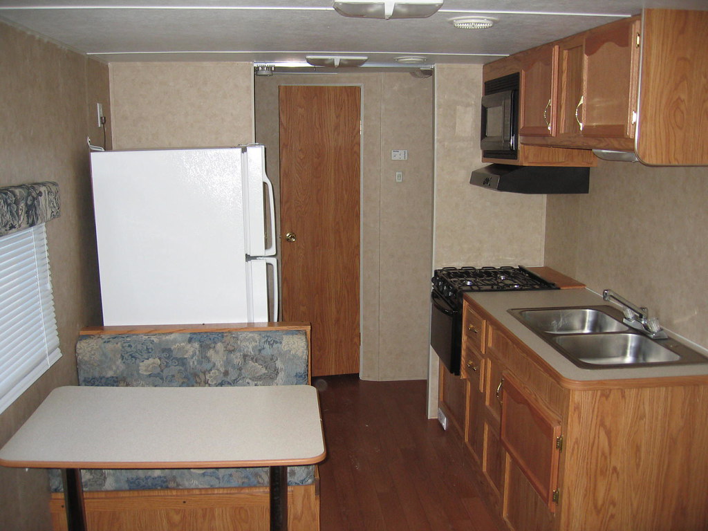 Inside of FEMA Trailer Part of a collection of photos I to… Flickr