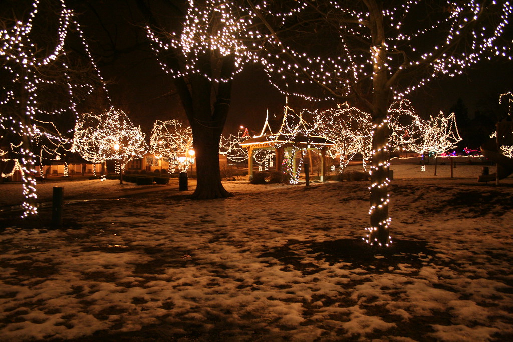 IMG 3804 Christmas Lights in Lincoln Park, St. Charles, IL