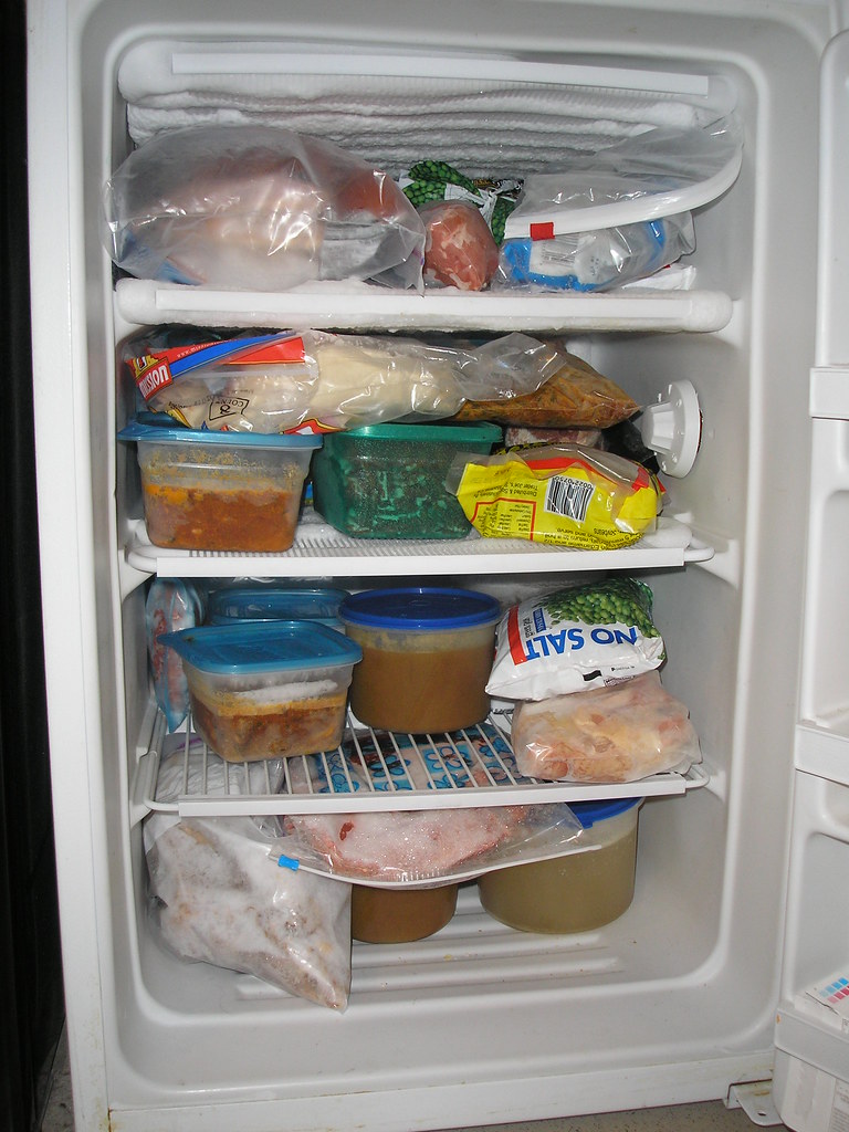 Mini freezer My spare mini freezer is always packed, mostl… Flickr