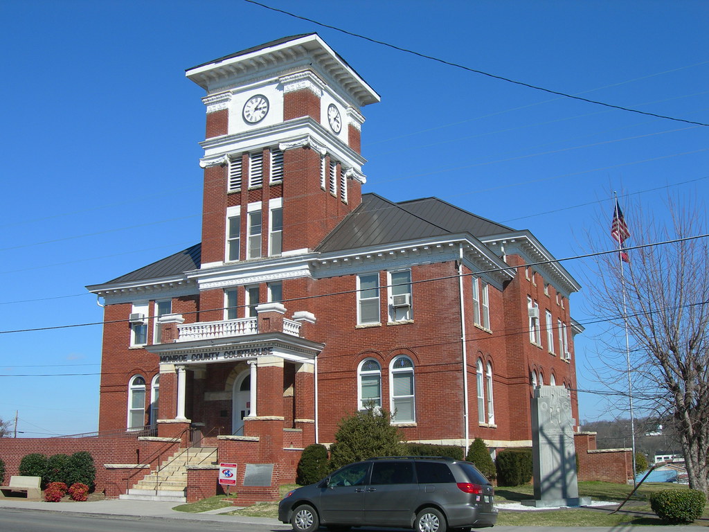 Monroe County Court House Madisonville, Tennessee Listed o… Flickr
