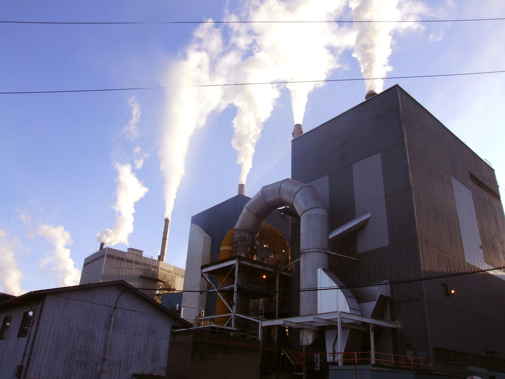 Paper Mill Camas, WA Curtis Gregory Perry Flickr