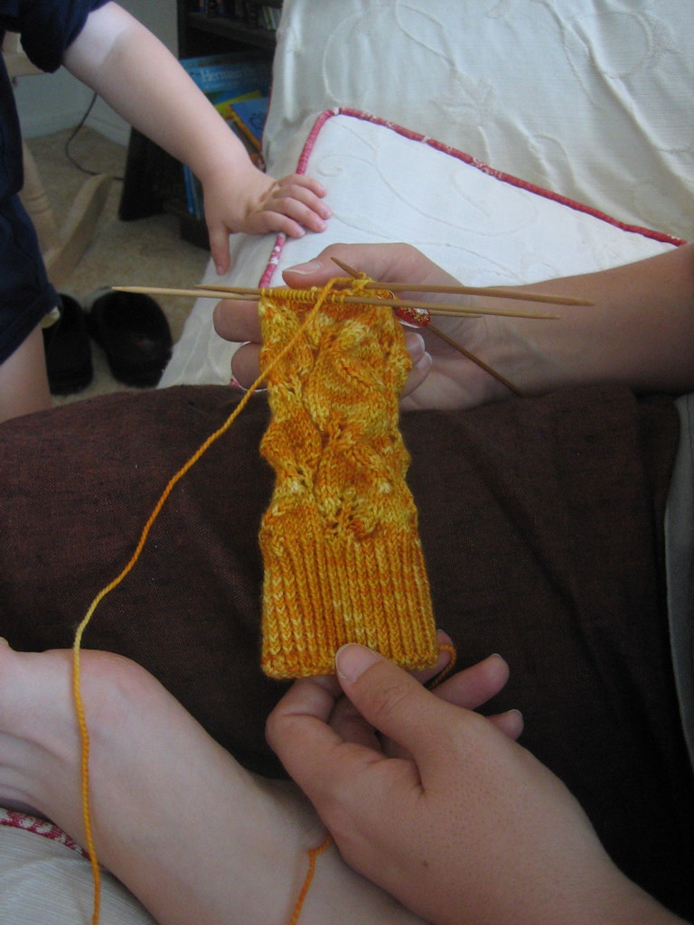 Knitting Olympics Day Three Karen Flickr
