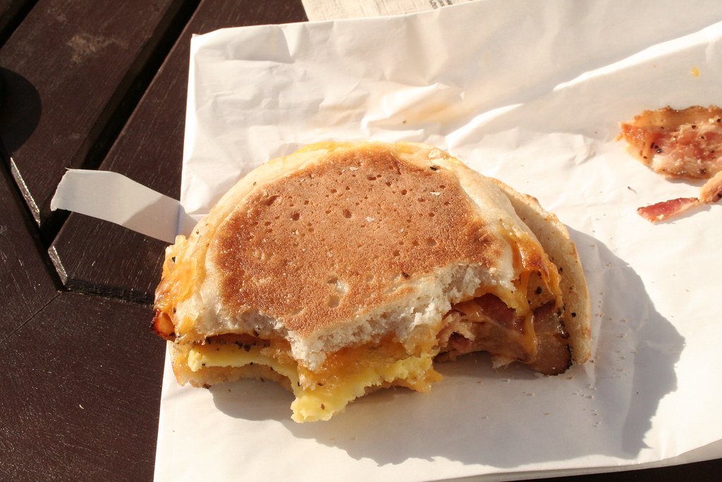 Breakfast Sandwich from Starbucks Had many breakfasts in D… Flickr