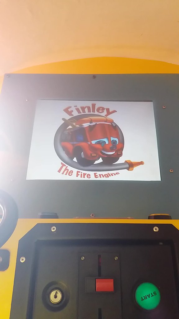 Finley the Fire Engine Kiddie Ride (Rare!) | "Pedal to the m… | Flickr