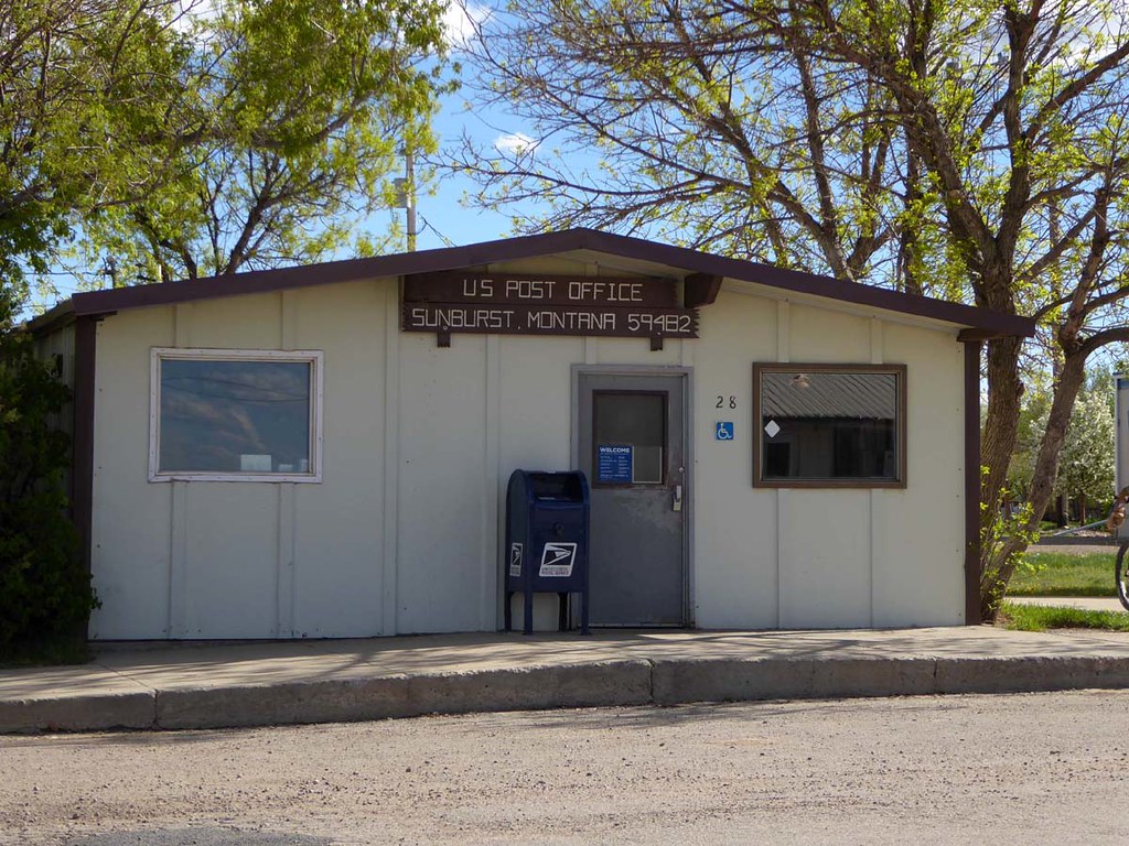 Sunburst, Montana 59482 Toole County. The Sunburst post of… Flickr
