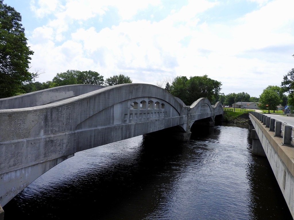 Mottville Camelback Bridge the places I have been