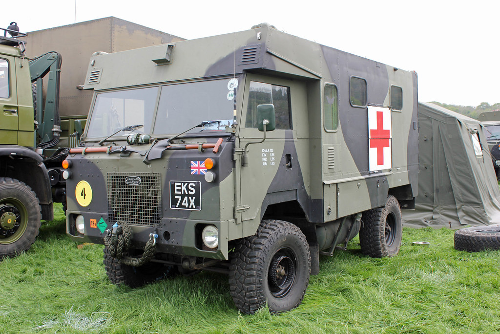 EM0698Llandudno. EKS74X 1981 Land Rover 1tonne ambulance.… Damian