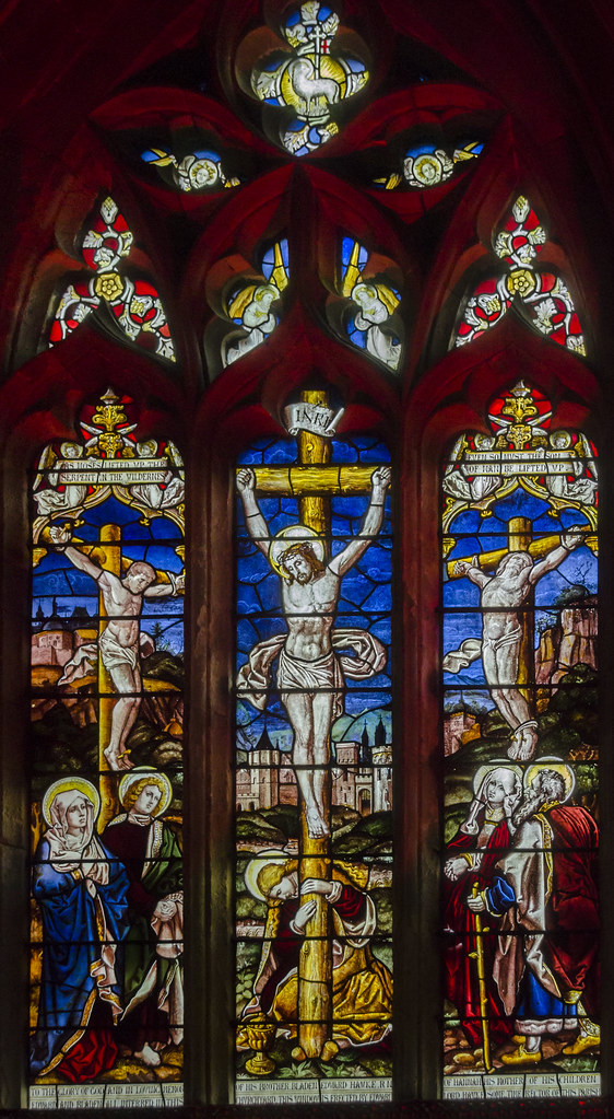 Willingham by Stow, St Helen's church, east window Flickr