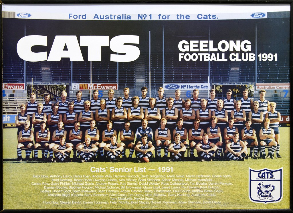 1991 geelong football club players race pictures Flickr