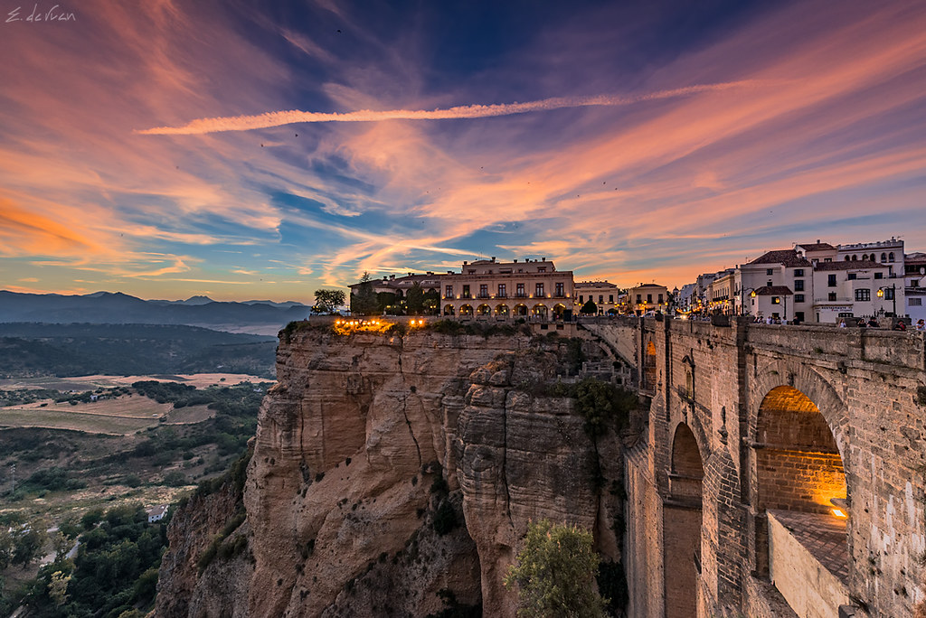 Atardecer en el Puente Nuevo del Tajo de Ronda | Tajo de Ron… | Flickr