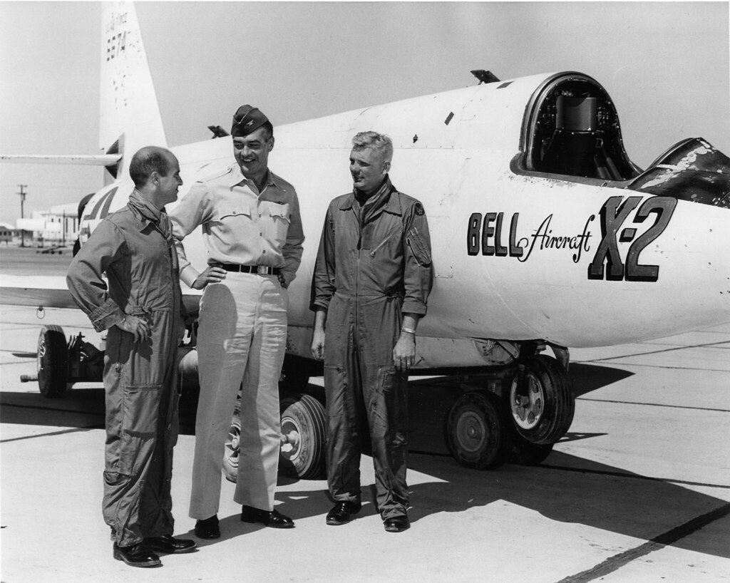 Bell X2 test pilots Milburn G. "Mel" Apt and Carl Iven ''… Flickr