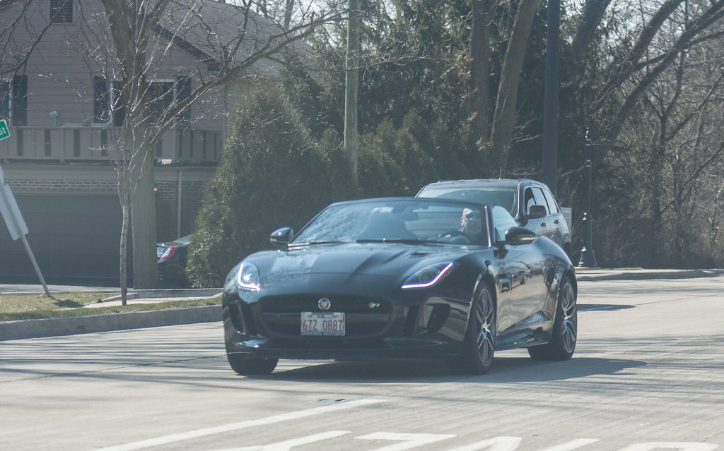 V8 Roadster. Jaguar FType V8R Northfield, IL Ben Davis Flickr