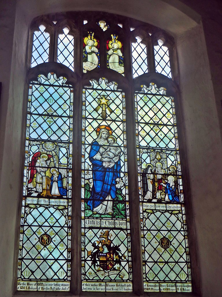 Heydon Norfolk Stained glass window in memory of Mary Elea… Flickr