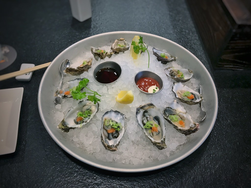 Kumiai oysters Miyabi Uni, Torrance CA T.Tseng Flickr