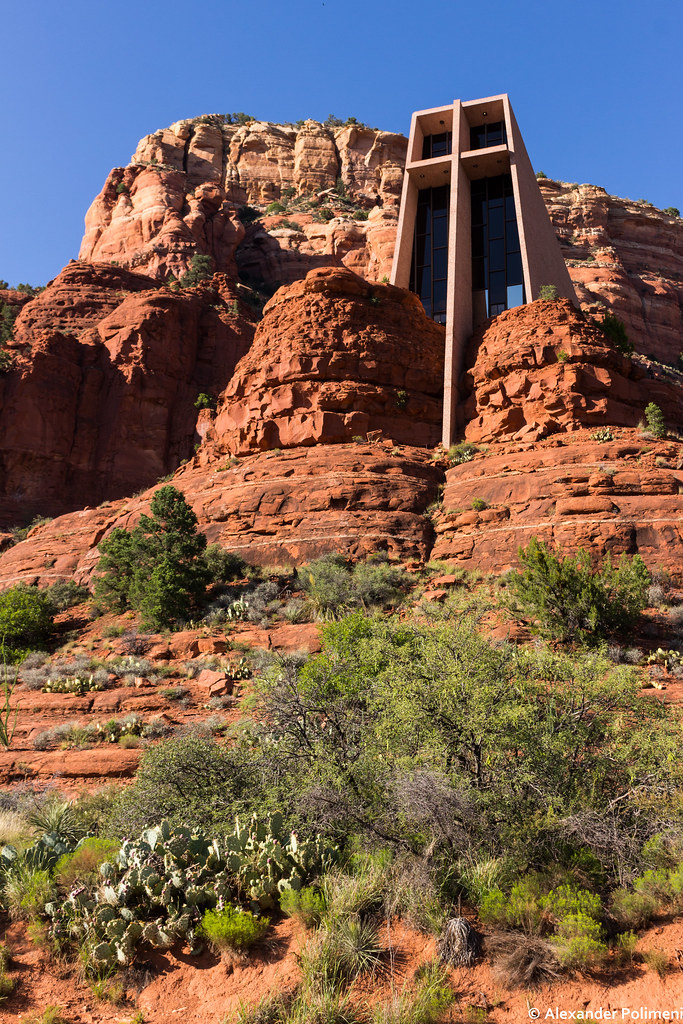 Red Rocks Church A church built into the surrounding mount… Flickr