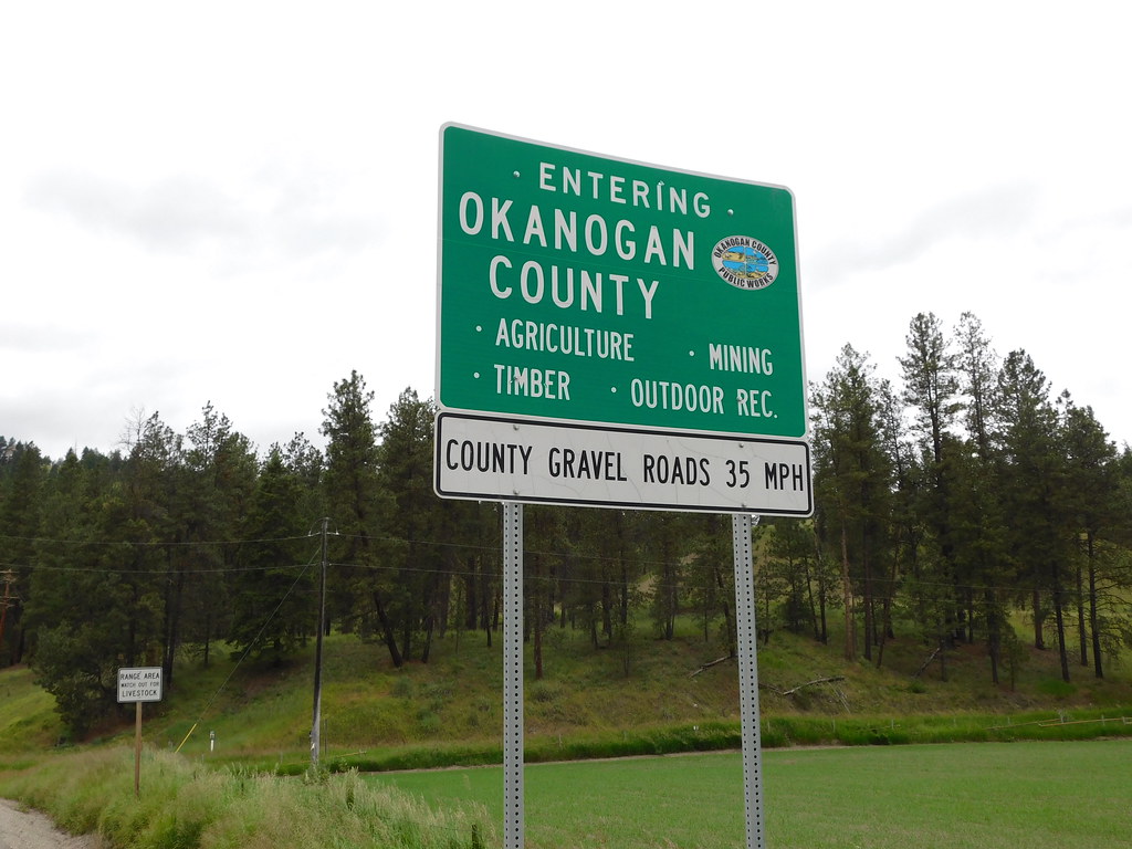 Okanogan County Line On the Toroda Creek Road west of Curl… Flickr
