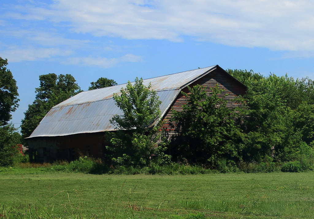 Old Barn Near Lowell, Arkansas Dan Davis Flickr