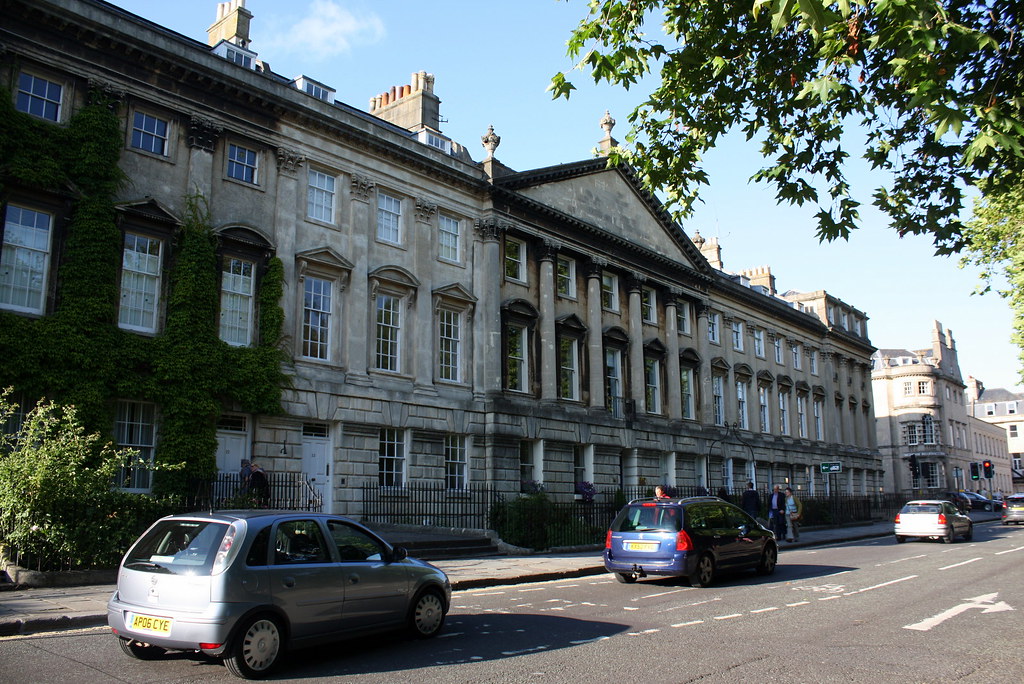 Bath Queen Square, Nordseite Helgoland01 Flickr
