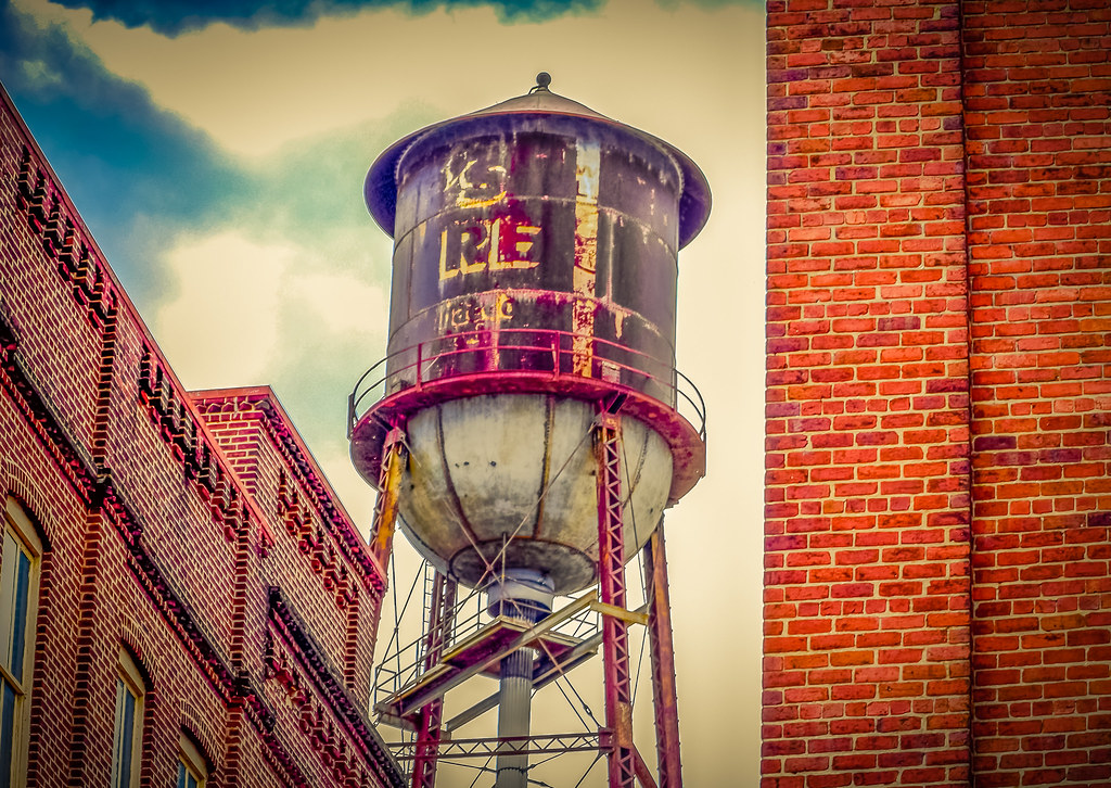 Water Tower Downtown Danville, Virginia Of all the tower… Flickr