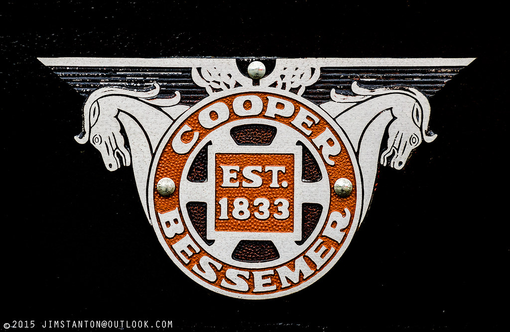 Cooper Bessemer A Cooper Bessemer logo is bolted to an Eri… Flickr