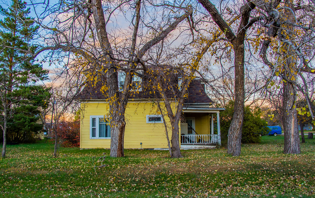The Historic Hyde Home, Almont, North Dakota And now the … Flickr