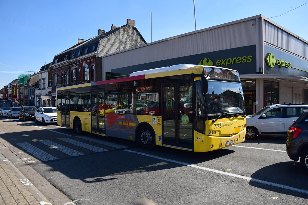 VDL Citea CLF120 7742 Courcelles Trieux 41 Jumet Madeleine… Flickr