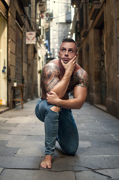 modelo Aitor González en el curso de Fotoavanza | Paulina Valls | Flickr