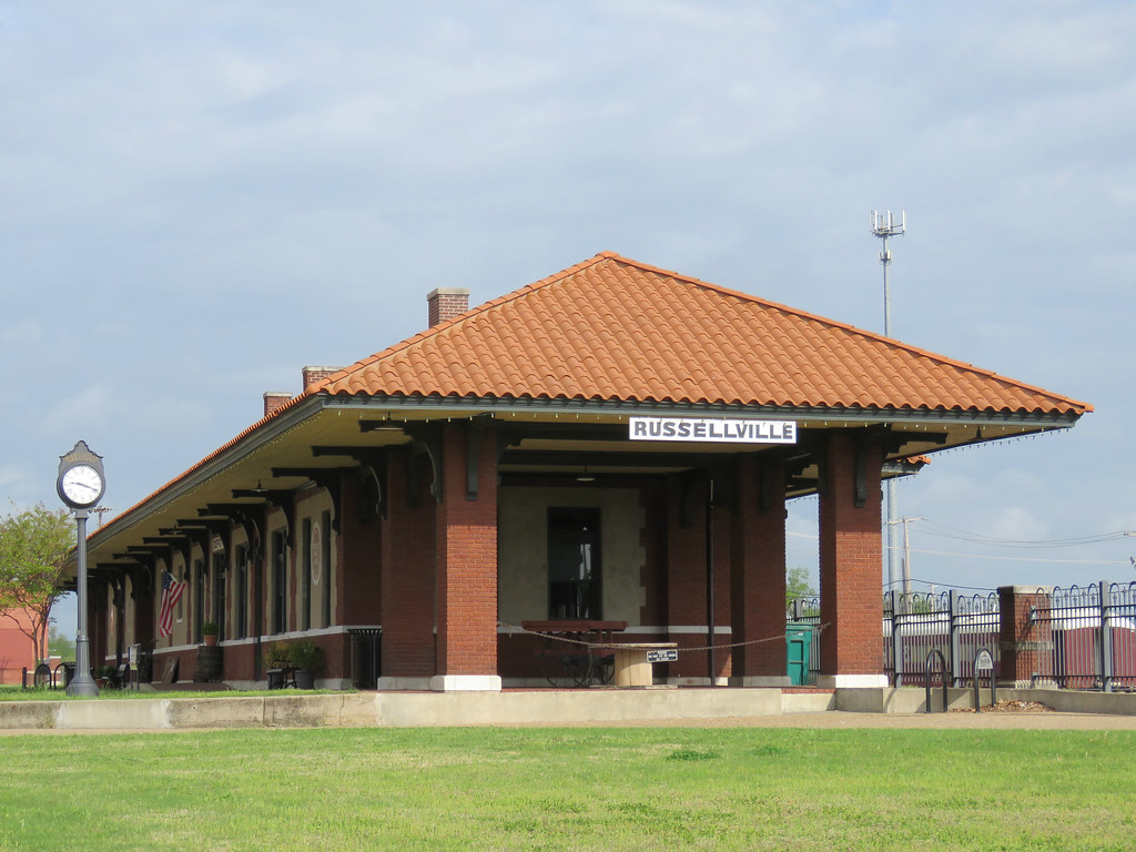 Russellville station Railroad depot, Russellville, Arkansa