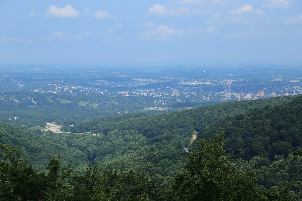 Hopwood and Uniontown, Pennsylvania, from Chestnut Ridge Flickr