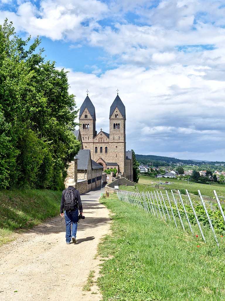 Arrivée... À l'abbaye de SainteHildegarde à Eibingen Rüde… Flickr