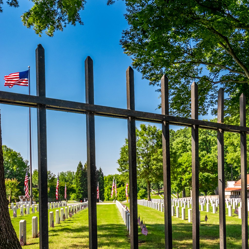 On the Outside Looking In Salisbury National Cemetery 2 Flickr