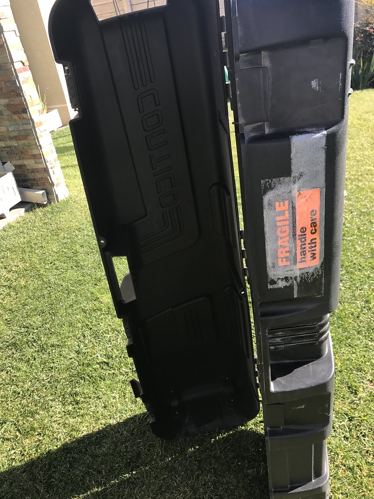 Golf club travel hardcase Holf club travel case. Used just… Flickr