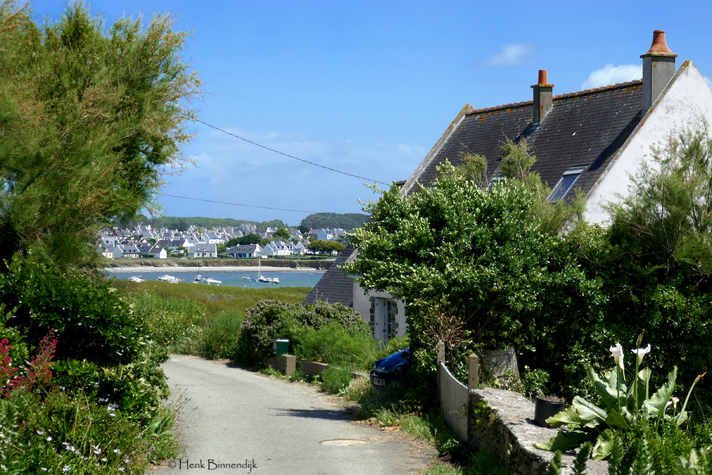 Île de Groix Kermarec village Kermarec, Île de Groix, Mor… Flickr