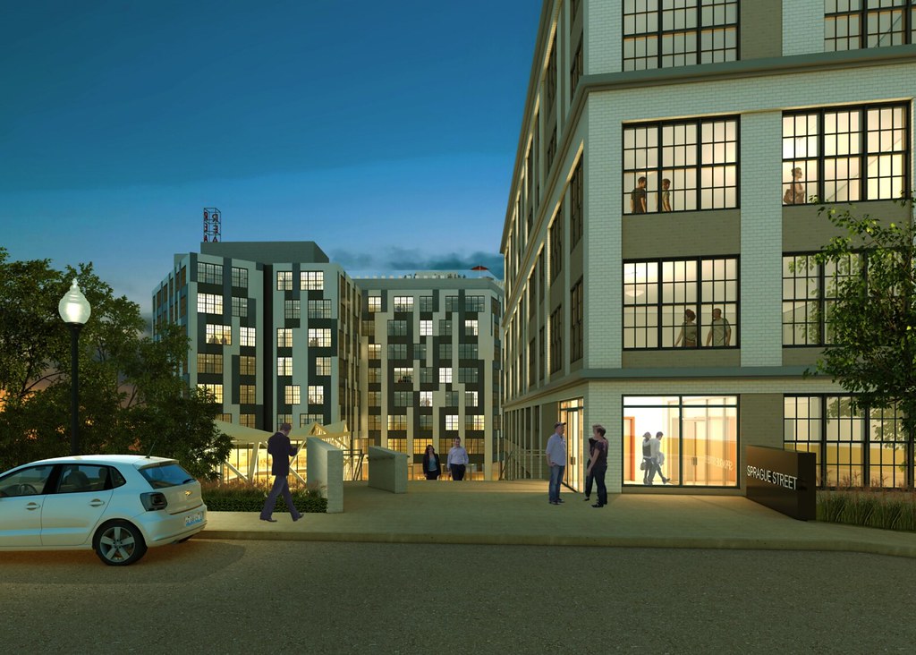 View From Sprague Street BLDUP Boston Flickr