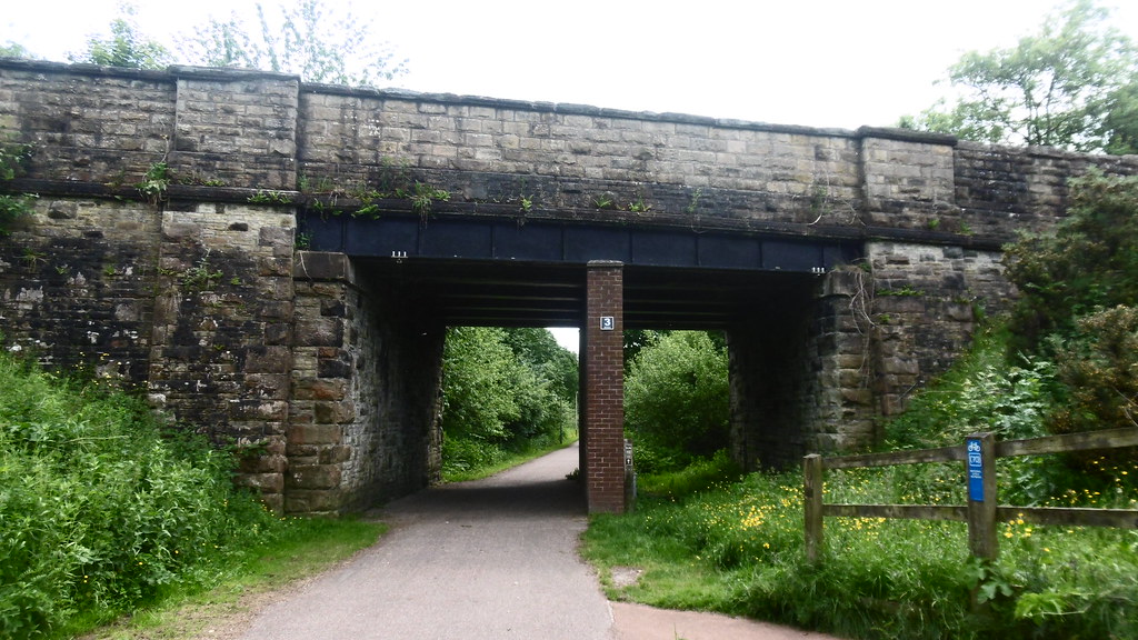 Railway Bridge under Clarke Lane, Bollington Cross (Marple… Flickr